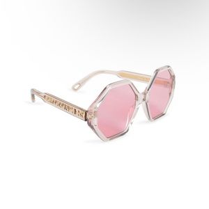 Chloé Turtledove Hexagon Sunglasses